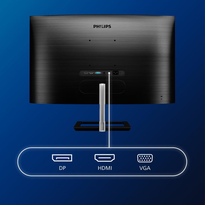 Philips Monitor E-Line 322E1C/00 Curvo Full HD 31,5 pulgadas