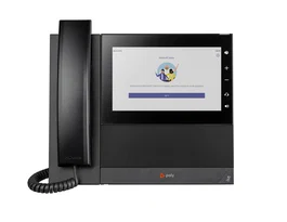 Poly CCX 600 Teléfono Multimedia Empresarial para Microsoft Teams con PoE, Negro, Android 12