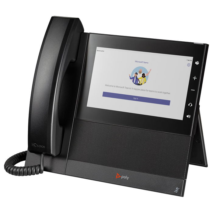 HP Poly CCX 600 Teléfono para Microsoft Teams, Certificado, Alimentación PoE (sin Fuente) HP Poly CCX 600 Teléfono para Microsoft Teams, Certificado, Alimentación PoE (sin Fuente)
