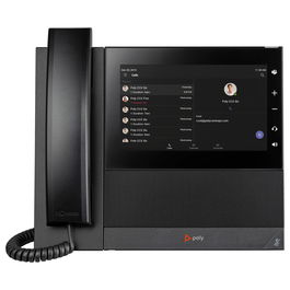 HP Poly CCX 600 Teléfono Multimedia para Microsoft Teams PoE IP Negro
