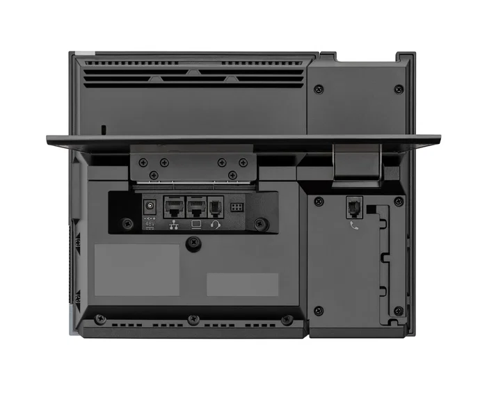 HP Poly CCX 600 Teléfono multimedia empresarial para Microsoft Teams con alimentación PoE, Android 12, pantalla LCD 1024 x 600 píxeles, color negro