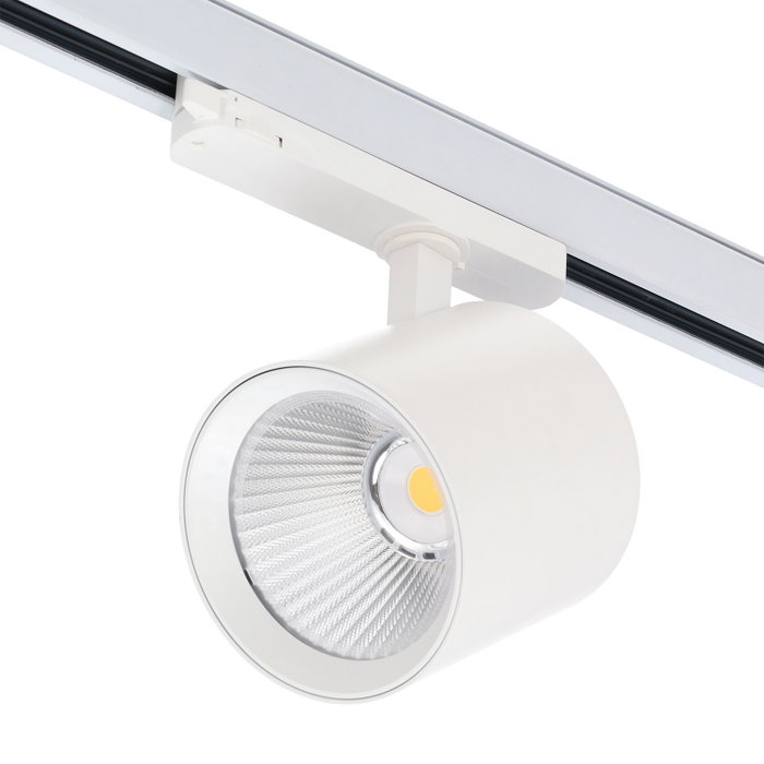 Proyector LED para carril trifásico 40W Carnicerías Driver Lifud Flicker Free Proyector LED para carril trifásico 40W Carnicerías Driver Lifud Flicker Free