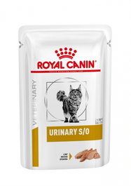 Royal Canin Alimento Húmedo para Gato Feline Urinary S-O en Sobres, Paté, 12 Sobres x 85 gr