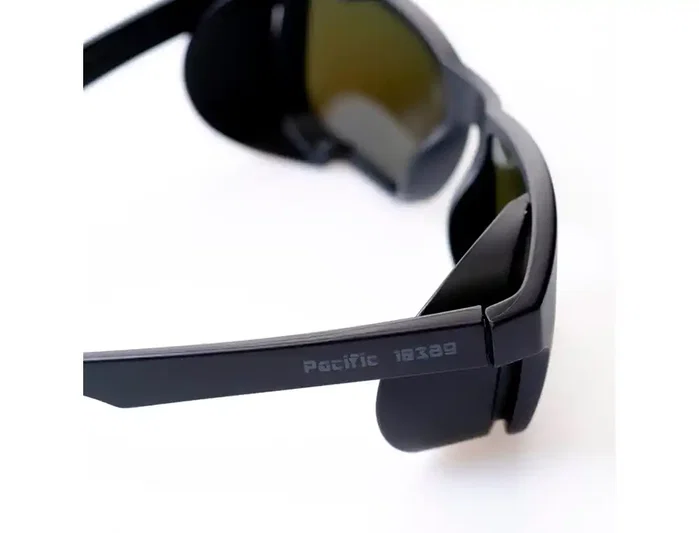 Safetop Gafas de Protección Pacific Polaris Ocular Azul Polarizado Espejado con Guardas Desmontables