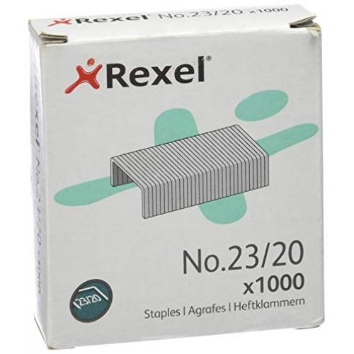 Rexel Grapas 23-20 Galvanizadas Rexel Grapas 23-20 Galvanizadas