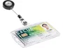 Durable Identificador Rígido con Cordón Extensible Transparente 54x85 mm