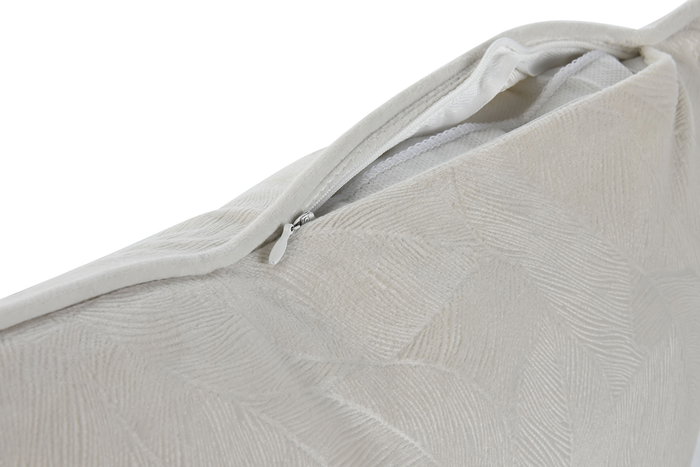 DKD Home Decor Cojín de Poliéster Crudo 50x30 cm