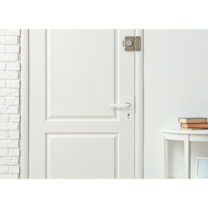 Yale YV25BT-40 Cerradura de botón y cilindro 5 pines, beige