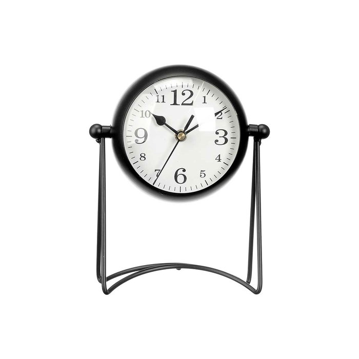 Reloj de Mesa Gift Decor Negro (4 Unidades) Reloj de Mesa Gift Decor Negro (4 Unidades)