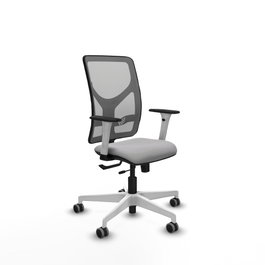 PIQUERAS Y CRESPO Silla de oficina Motilla con mecanismo Sincro/Traslack Gris