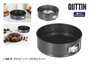 Quttin Set de 2 Moldes Desmontables 24x7 y 28x6.8 cm