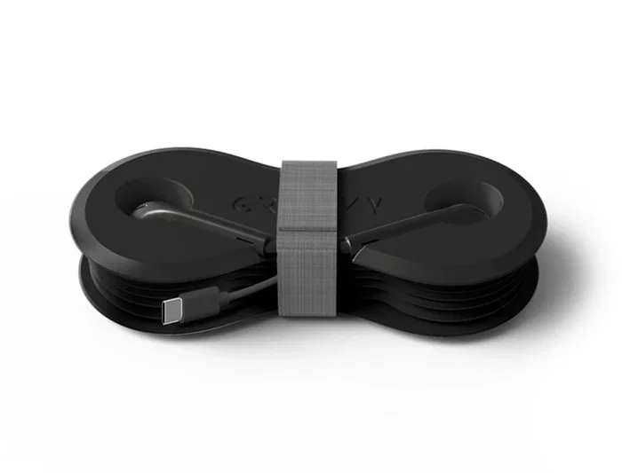 Groovy Auriculares con Micrófono y Estuche Conector Tipo-C Color Negro Groovy Auriculares con Micrófono y Estuche Conector Tipo-C Color Negro