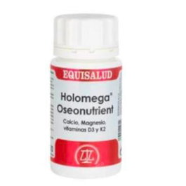 EQUISALUD Oseonutrient 50Cap. Calcio, Magnesio, Vitamina K2 y D3 para Huesos y Dientes