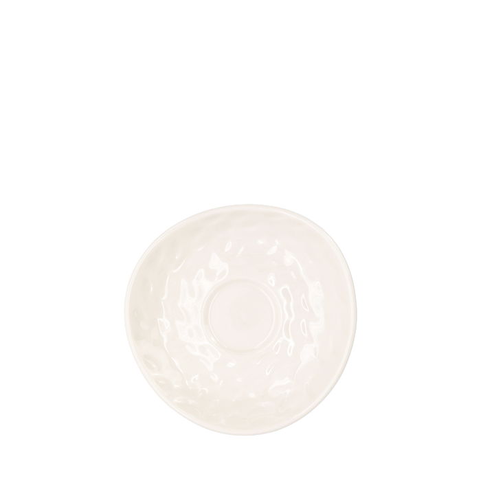 SUMMA BARISTA Platillo para café, blanco, diámetro 11.5 cm, apto lavavajillas, vajilla de vitro porcelana, colección BARISTA (Set de 6)