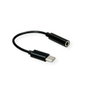 Adaptador USB a 3,5mm Audio 12.99.3214 Negro