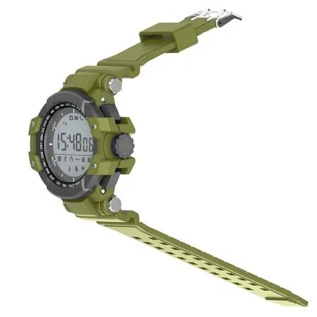 RELOJ DEPORTIVO VERDE BILLOW XS15GR - PANTALLA 2.8CM - BT 4.0 - SUMERGIBLE IP68 - AVISADOR LLAMADAS/MENSAJES - COMPATIBLE ANDROID/IOS - PILA CR2450 RELOJ DEPORTIVO VERDE BILLOW XS15GR - PANTALLA 2.8CM - BT 4.0 - SUMERGIBLE IP68 - AVISADOR LLAMADAS/MENSAJES - COMPATIBLE ANDROID/IOS - PILA CR2450