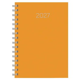 Deusto Agenda Anual 2027 Premium Wire-O Tapa Dura Amarillo