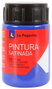 la Pajarita Témpera Escolar Satinada Azul Ultramar 35 mL