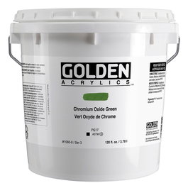 Golden Heavy Body Colores Acrílicos Verde Óxido de Cromo 3.78 L
