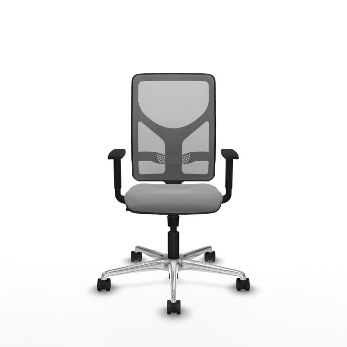 PIQUERAS Y CRESPO Silla de oficina Motilla Gris con mecanismo Sincro PIQUERAS Y CRESPO Silla de oficina Motilla Gris con mecanismo Sincro