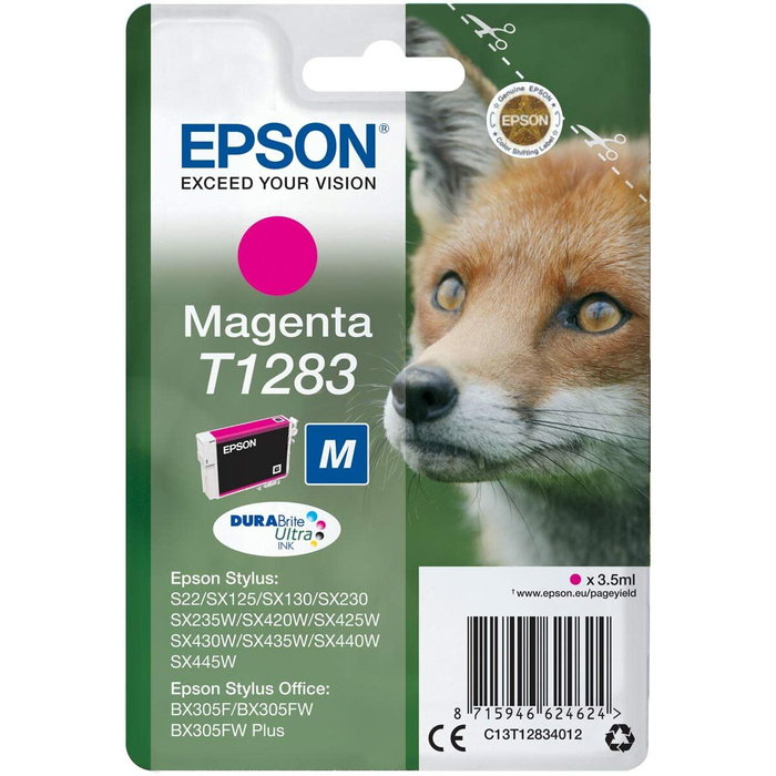 Epson Cartucho de Tinta C13T12834012 Magenta 3.5ml