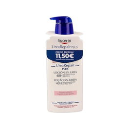 Eucerin Urea Perfume Loción Corporal Hidratante con 5% Urea y Sin Perfume, 400 ml