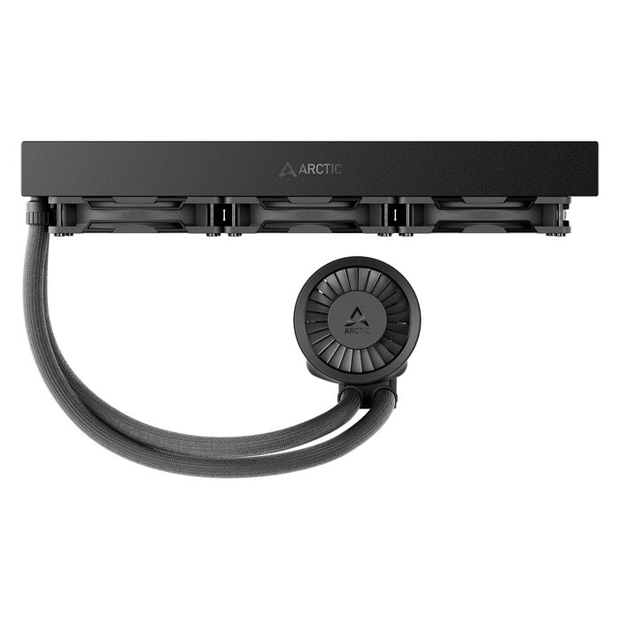 ARCTIC Liquid Freezer III Pro 360 Kit de Refrigeración Líquida AIO, 3 Ventiladores PWM FDB de 120mm, Negro, Compatible con AM4, AM5, LGA1700, LGA1851