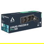 ARCTIC Liquid Freezer III Pro 360 Kit de Refrigeración Líquida AIO, 3 Ventiladores PWM FDB de 120mm, Negro, Compatible con AM4, AM5, LGA1700, LGA1851