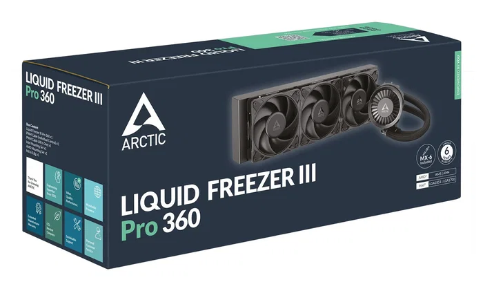 ARCTIC Liquid Freezer III Pro 360 Negro ARCTIC Liquid Freezer III Pro 360 Negro