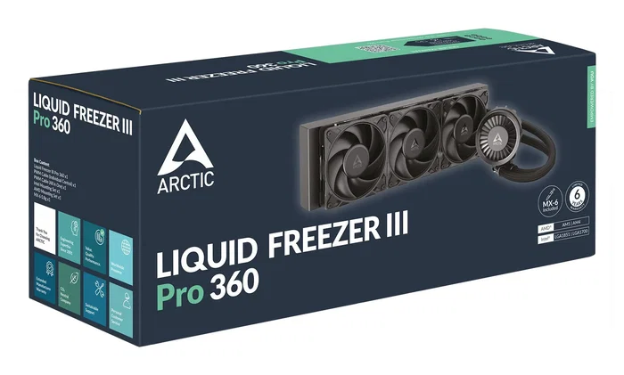 Arctic Liquid Freezer III Pro 360 Negro