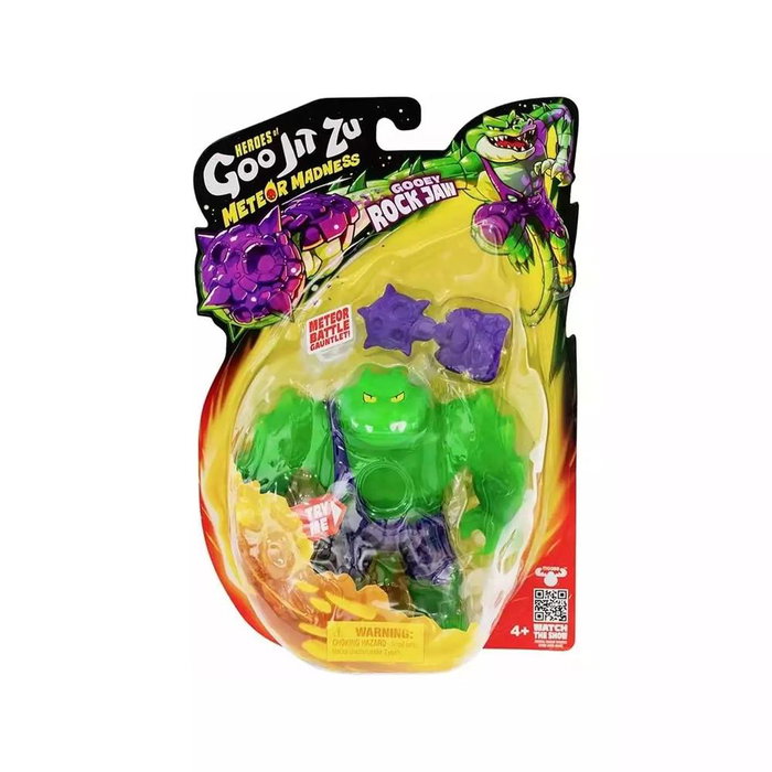 Bandai Figura Goo Jit Zu Heroes Meteor Madness Rock Jaw - Figuras de acción de lucha para niños