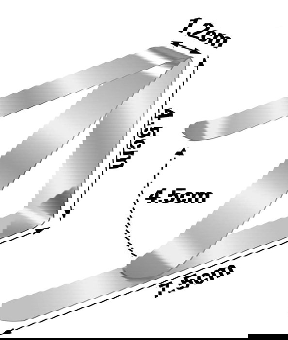 Inde Set 4 Pinzas Sujeta Mantel Acero Inoxidable 7.4x4.5x1.2 cm (24 Unidades)