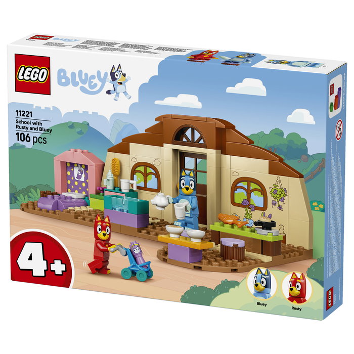 LEGO Escuela con Rusty y Bluey 11221 LEGO Escuela con Rusty y Bluey 11221
