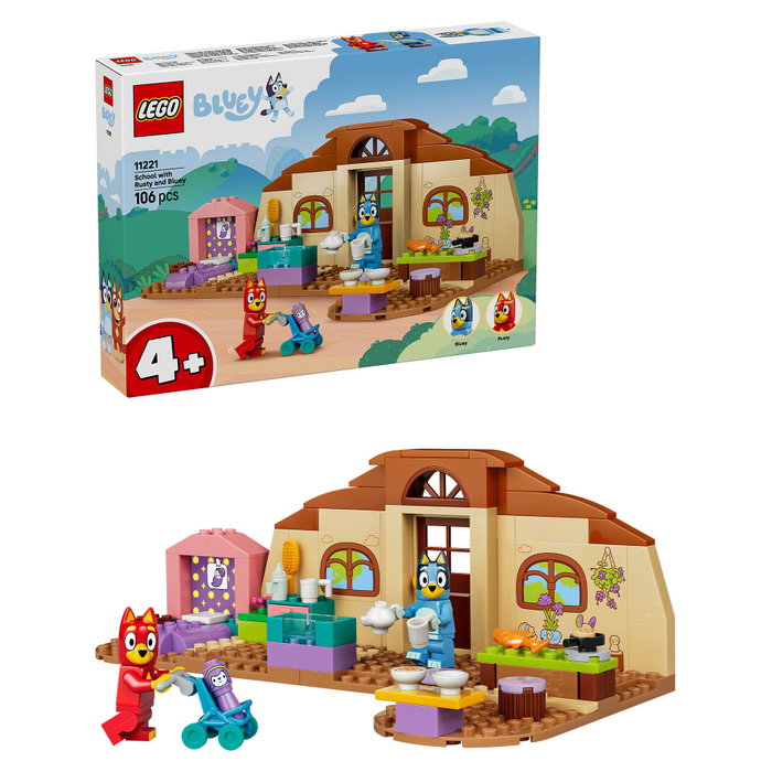 LEGO Escuela con Rusty y Bluey 11221 LEGO Escuela con Rusty y Bluey 11221
