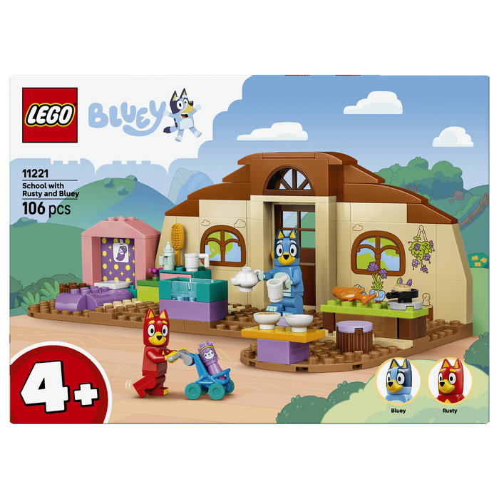 LEGO Escuela con Rusty y Bluey 11221 LEGO Escuela con Rusty y Bluey 11221