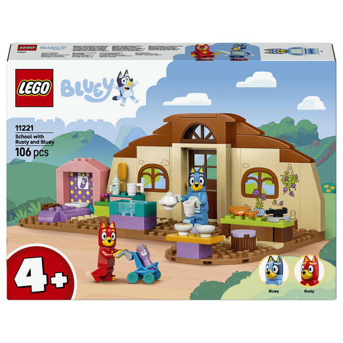 LEGO Escuela con Rusty y Bluey 11221 LEGO Escuela con Rusty y Bluey 11221
