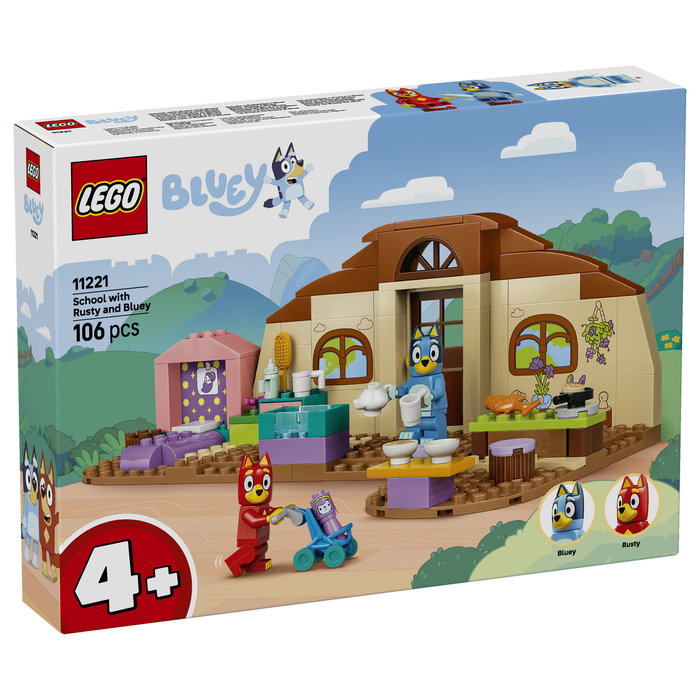 LEGO Escuela con Rusty y Bluey 11221 LEGO Escuela con Rusty y Bluey 11221