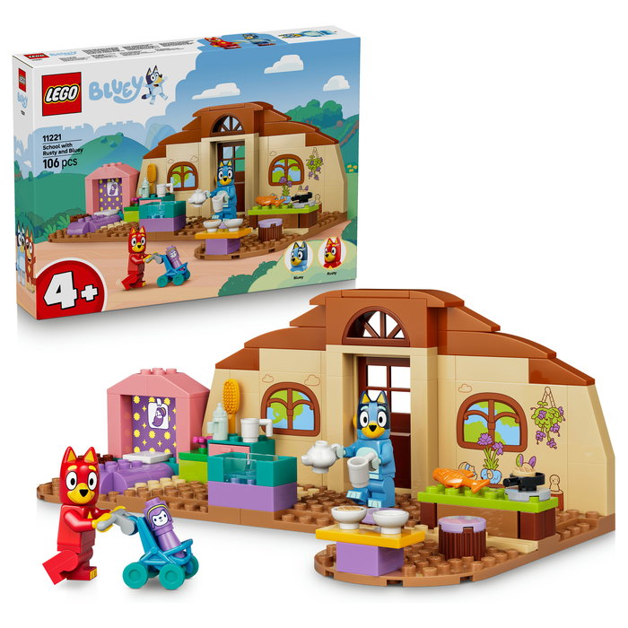 LEGO Escuela con Rusty y Bluey 11221 LEGO Escuela con Rusty y Bluey 11221