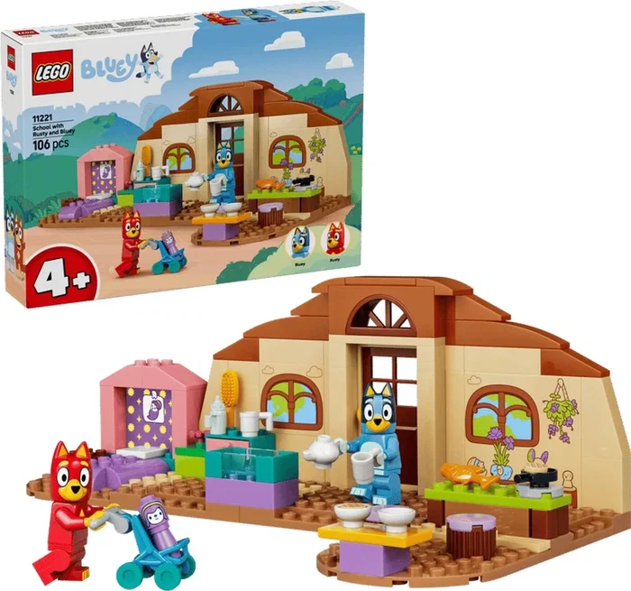 LEGO Escuela con Rusty y Bluey 11221 LEGO Escuela con Rusty y Bluey 11221
