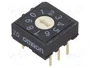 Aratas (Formerly Omron Components) Conmutador de código DEC/BCD de 10 posiciones THT