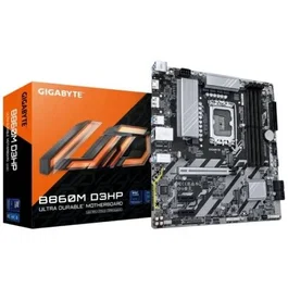 Gigabyte B860M DS3H Placa Base Micro ATX Socket LGA1851 para Intel Core Ultra, DDR5 9066 MHz (OC), PCIe 5.0, 2x M.2 PCIe 4.0, HDMI, DisplayPort, LAN GbE