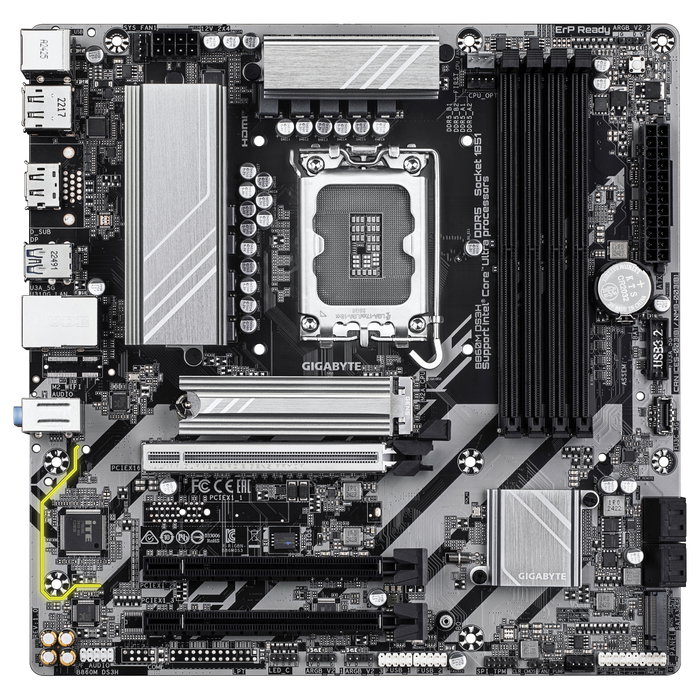 Gigabyte B860M DS3H Micro ATX DDR5 LGA 1851 Gigabyte B860M DS3H Micro ATX DDR5 LGA 1851