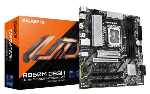 Gigabyte B860M DS3H Micro ATX DDR5 LGA 1851 Gigabyte B860M DS3H Micro ATX DDR5 LGA 1851