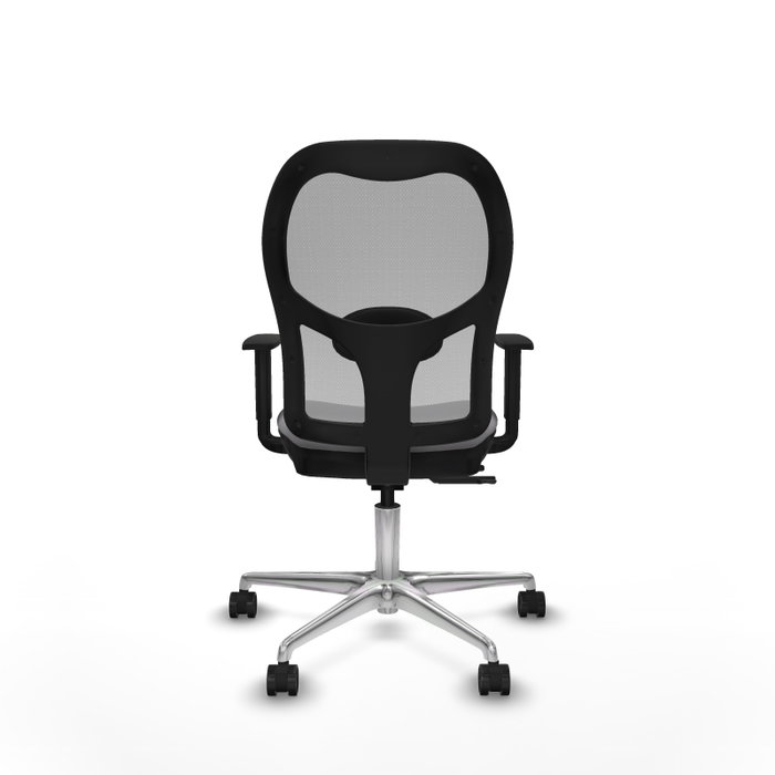 PIQUERAS Y CRESPO Silla de oficina Jorquera Gris con mecanismo Sincro/Traslack