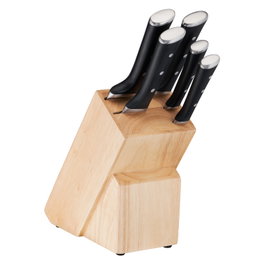 Tefal K232S5 Set de cuchillos con bloque de 5 piezas en negro