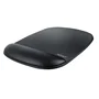 StarTech.com Alfombrilla de Ratón Ergonómica B-ERGO-MOUSE-PAD con Reposamuñecas de Gel, Base Antideslizante, 17x18cm (Superficie), Negro
