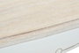 DKD Home Decor Mesa de Comedor Versalles3 Madera Blanco y Natural