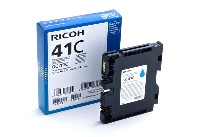 Ricoh Cartucho de Tinta Original Cian Rendimiento Estándar Ricoh Cartucho de Tinta Original Cian Rendimiento Estándar