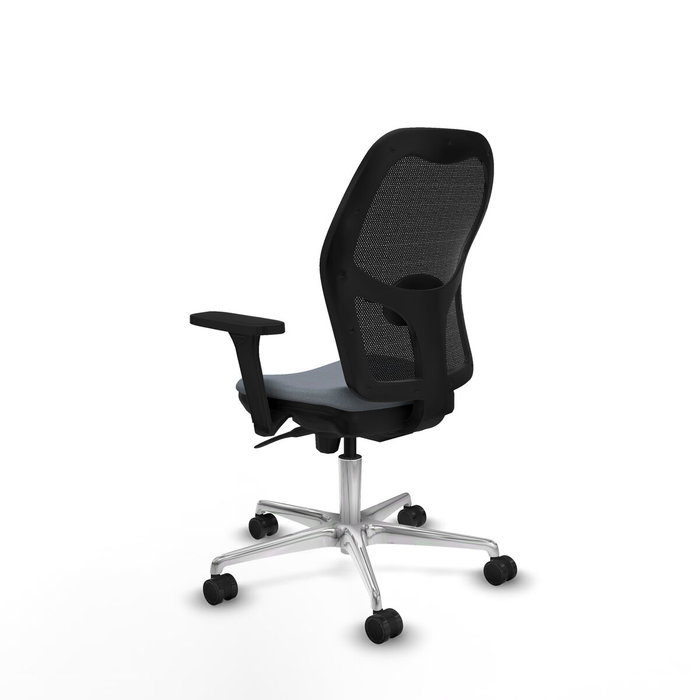 PIQUERAS Y CRESPO Silla de oficina Jorquera con mecanismo Sincro, Gris y Negro PIQUERAS Y CRESPO Silla de oficina Jorquera con mecanismo Sincro, Gris y Negro