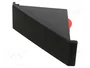 FATH Tapón para ángulos negro 43mm x 89,3mm x 89,3mm